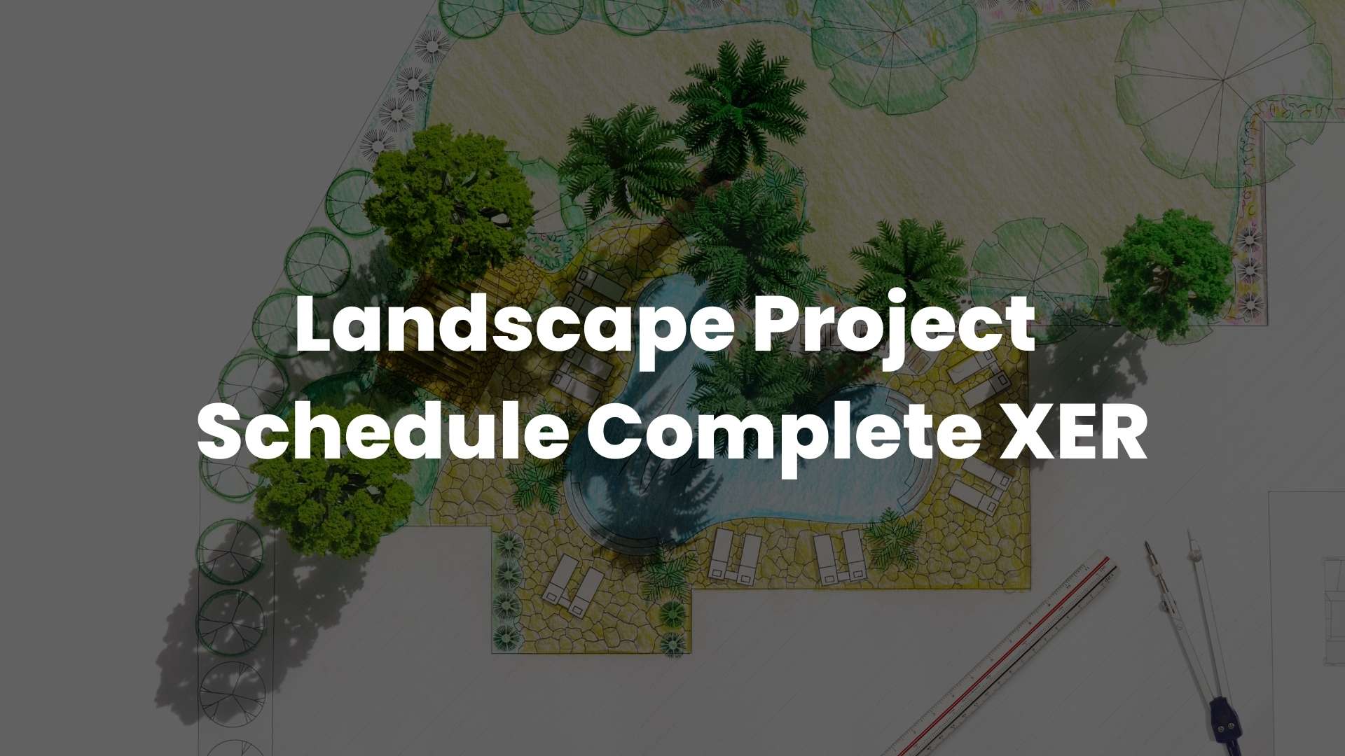 Landscape Project Schedule Complete XER