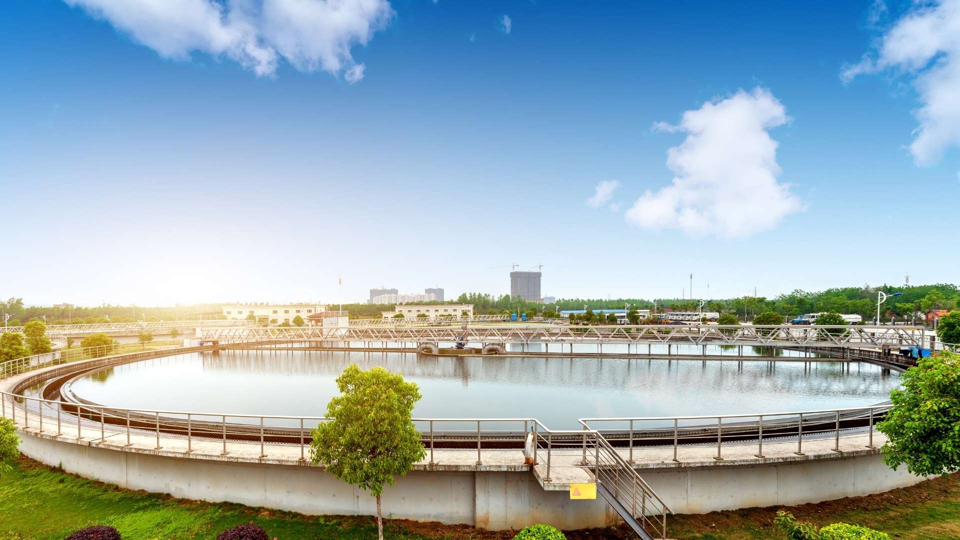 Sewage Treatment Plant pool