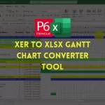 XER to XLSX Gantt Chart Converter Tool
