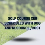 GOLF Course XER Schedules